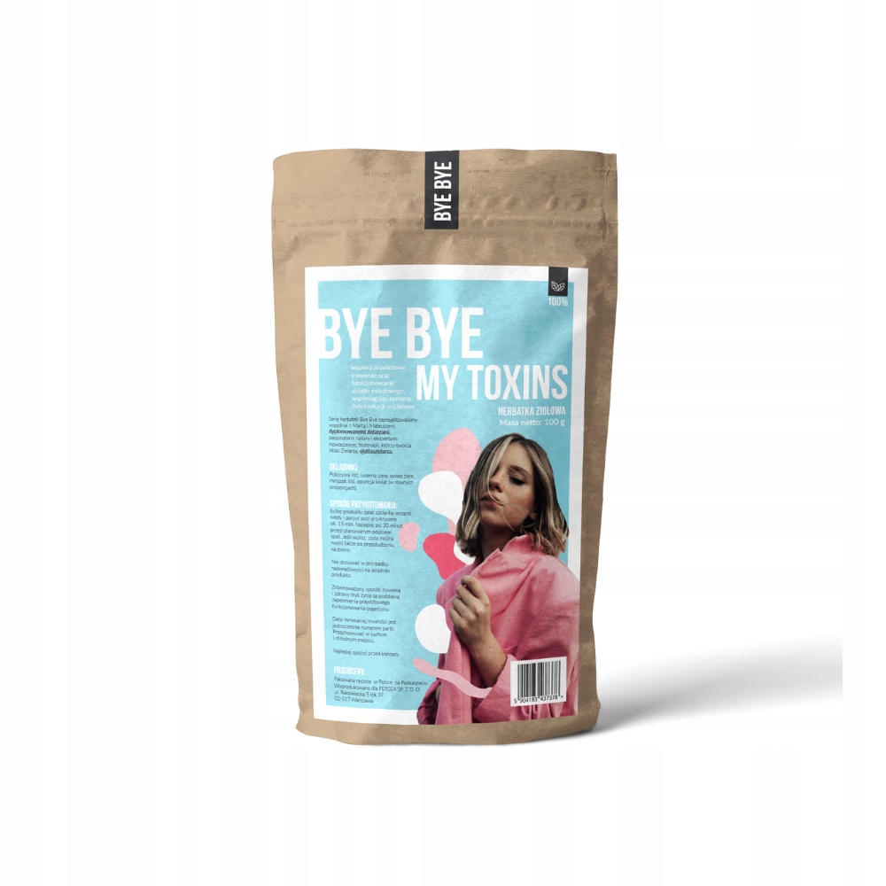 Levně Čaj Bye Bye my toxins 100 g (detox, čištění)