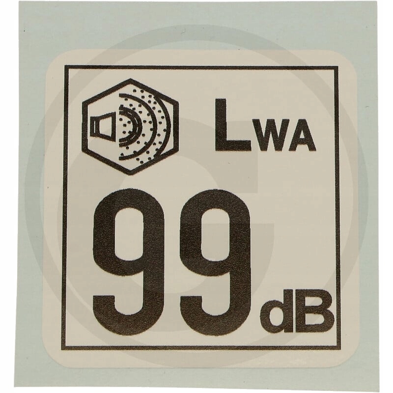 Naklejki TREX.PARTS 12368904 do wózków widłowych, folia PVC, samoprzylepne