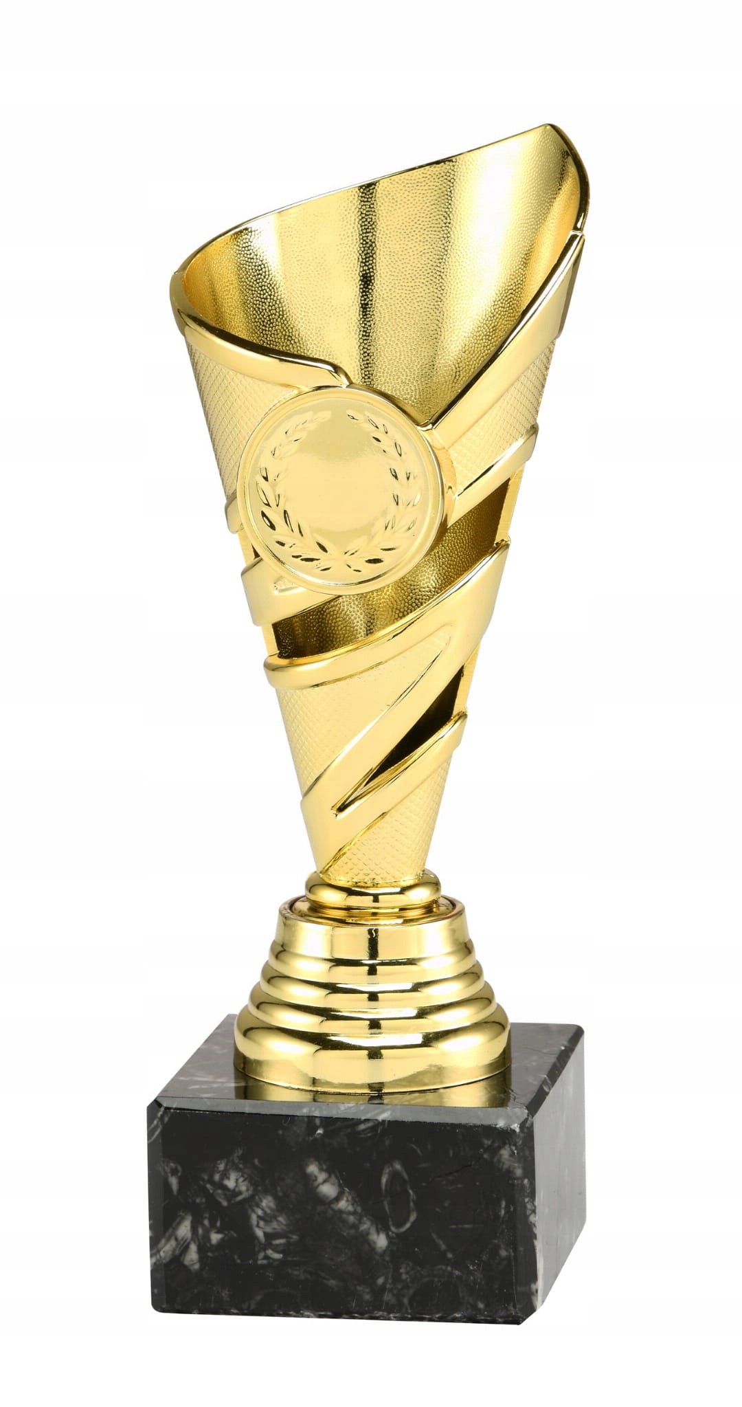 Puchar / Statuetka- tabliczka z grawerem GRATIS! Trofeum złote mini, 17,5cm