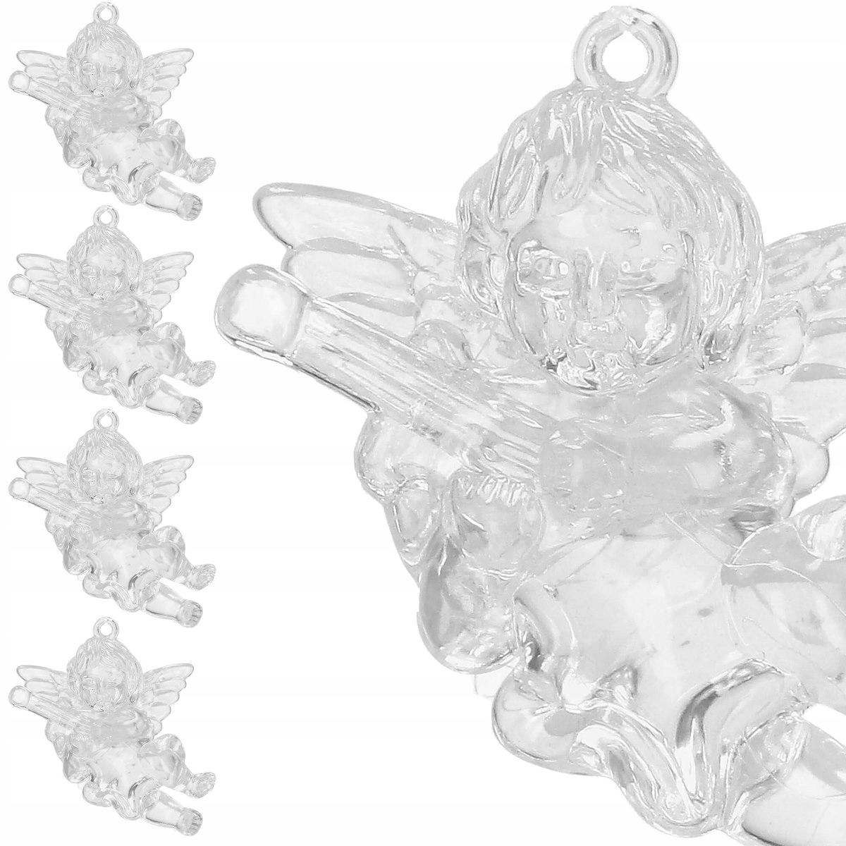 

Zawieszki Choinkowe Nietłukące Bombki Kryształek