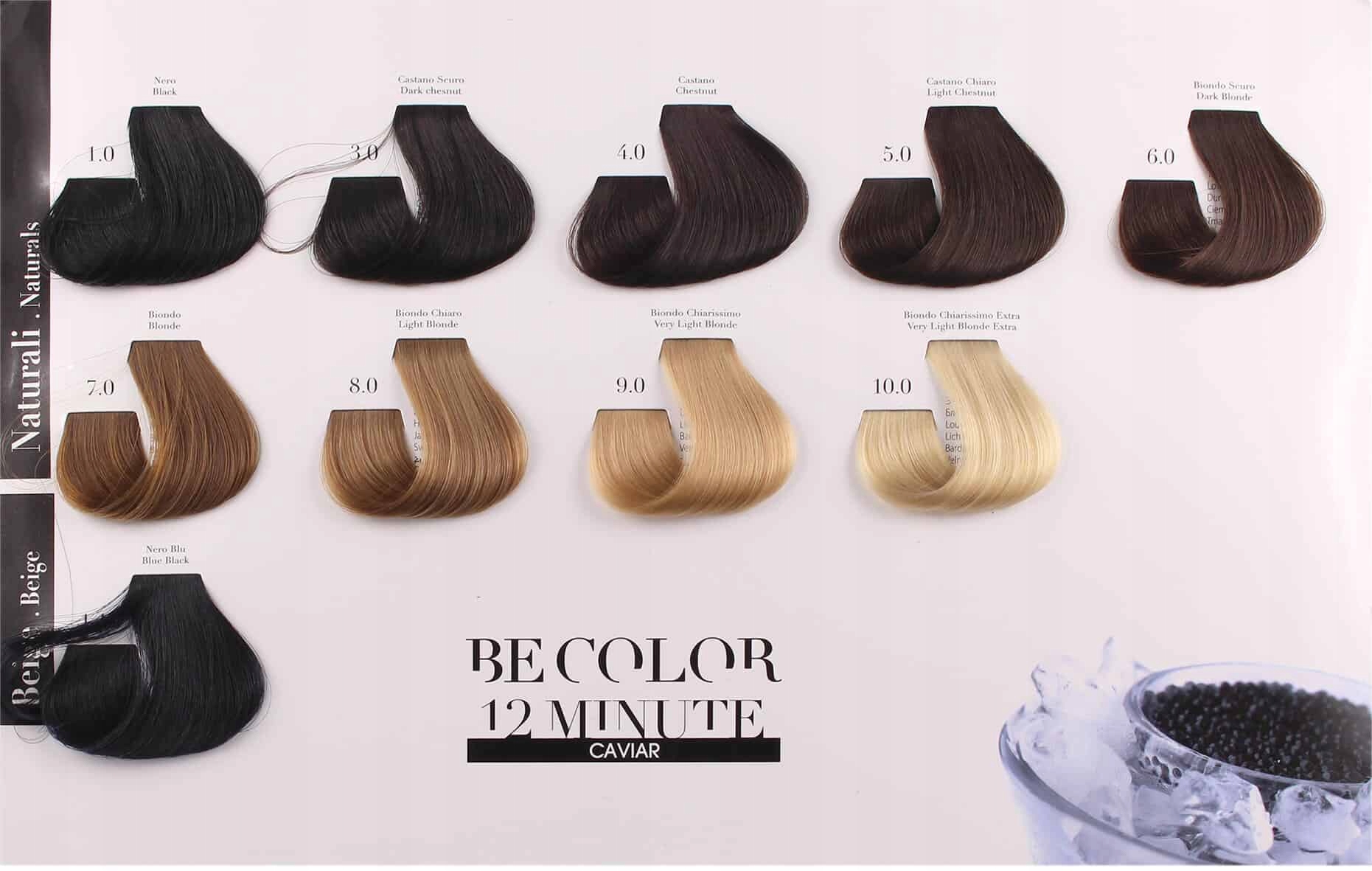 BE COLOR FARBA 100ml BEZ AMONIAKU 12 minut+gratis Marka Be Color