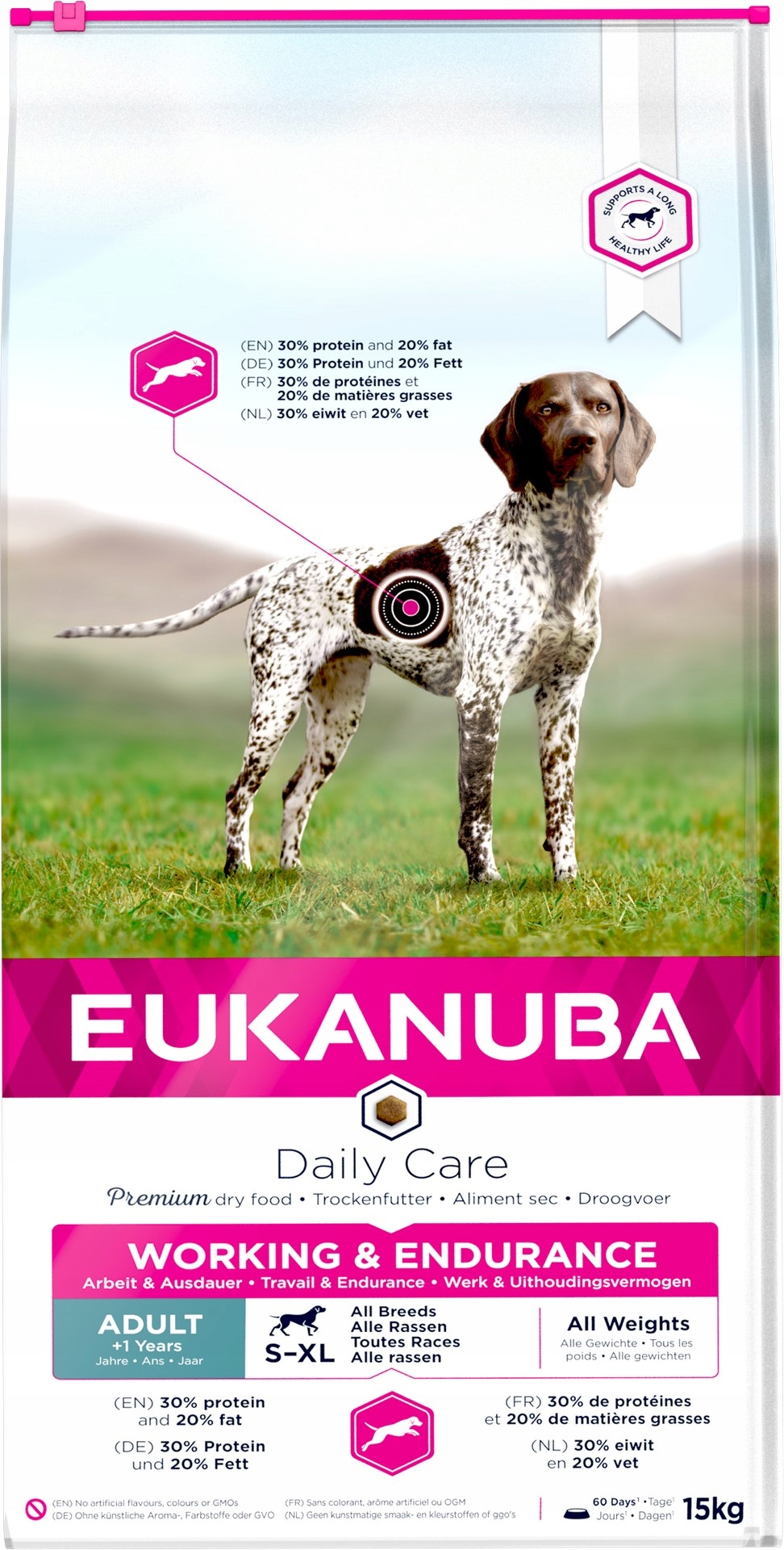 Euk 15KG Dog Working & Endurance