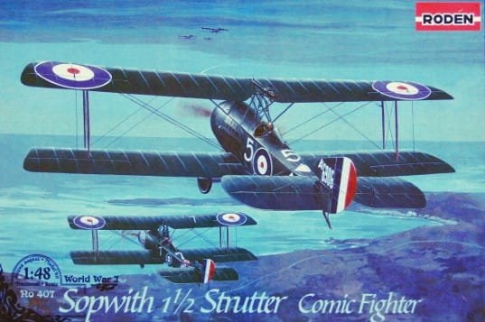 Roden 407 Sopwith 1 1/2 Strutter komiks f