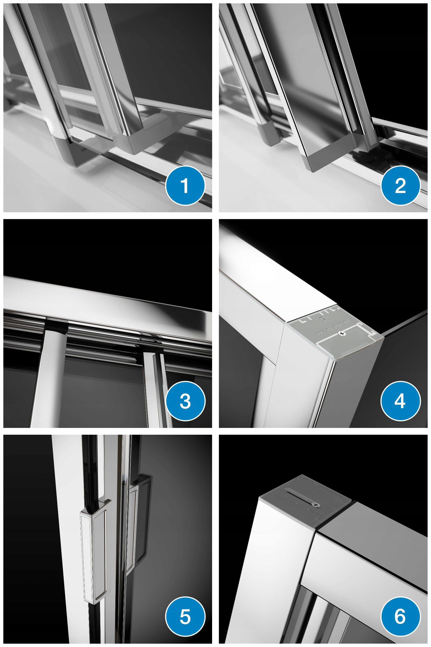 Drzwi prysznicowe 105 przejrzyste RADAWAY Evo DW EAN (GTIN) 5903689397438