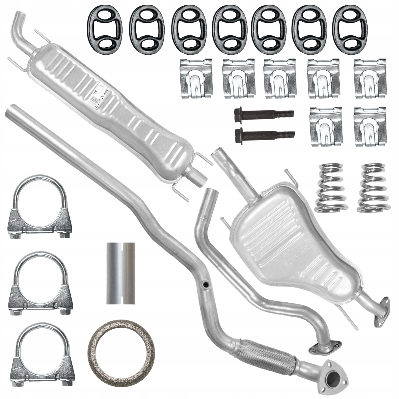 Комплект глушника для Opel Zafira 99-05 A і 1 1.6 хомут