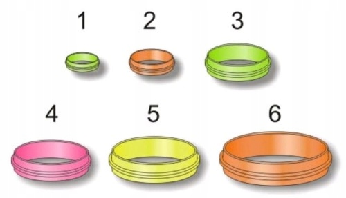 STONFO RING ZACZEP GUMOWY DO HACZYKA DO BATA LUB TOPA Rozmiar 5 25-30mm 1x