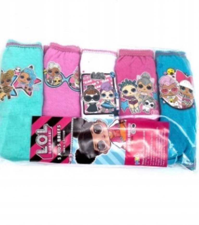 

Lol suprise_98-104_5 pack_ majtki_nowe