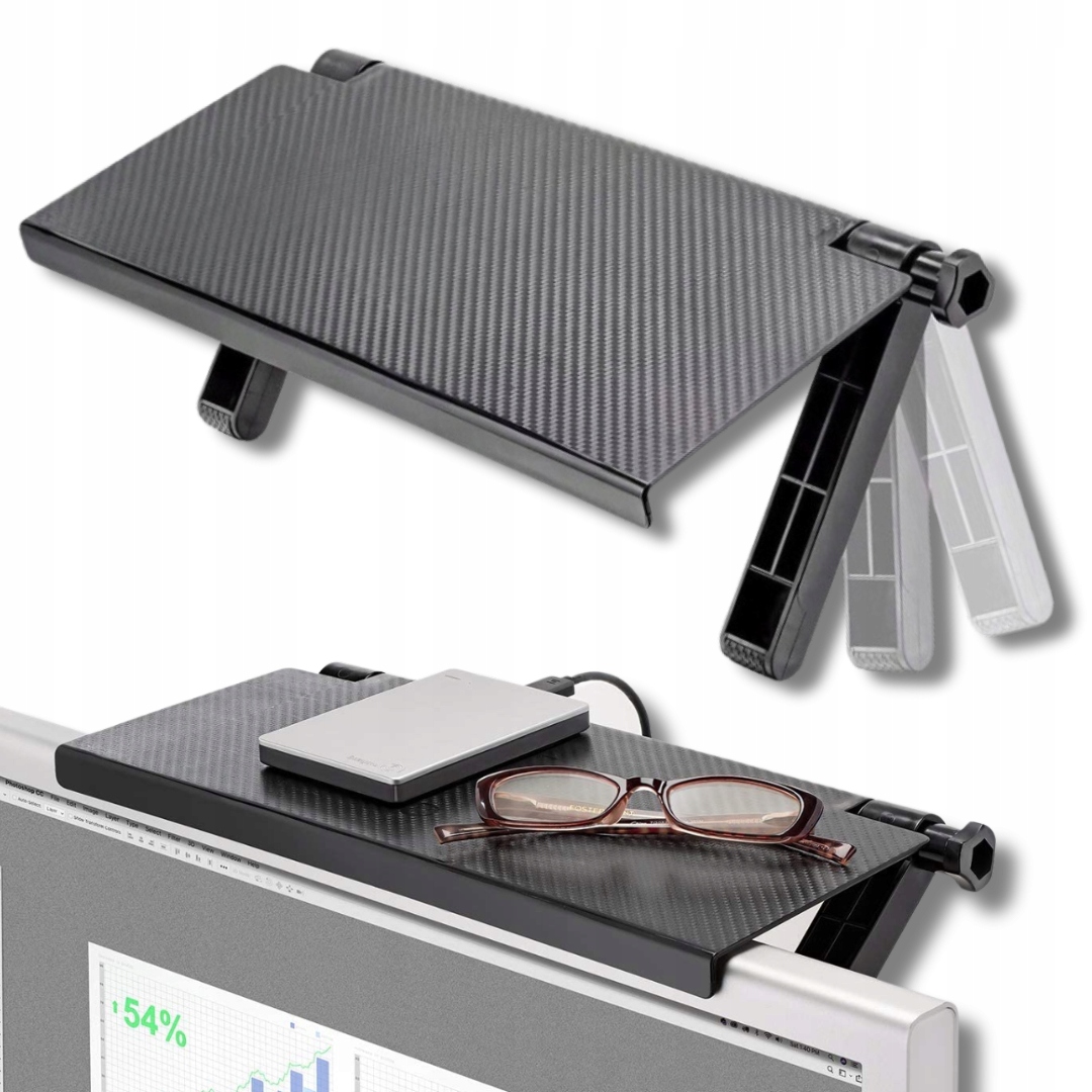Półka nakładana na monitor Korbi PÓŁKA NAKŁADANA NA MONITOR TV