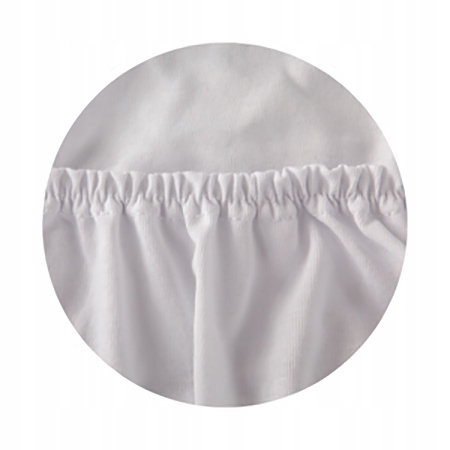 Простыня из джерси для детской кроватки 180X80 хлопок-белый