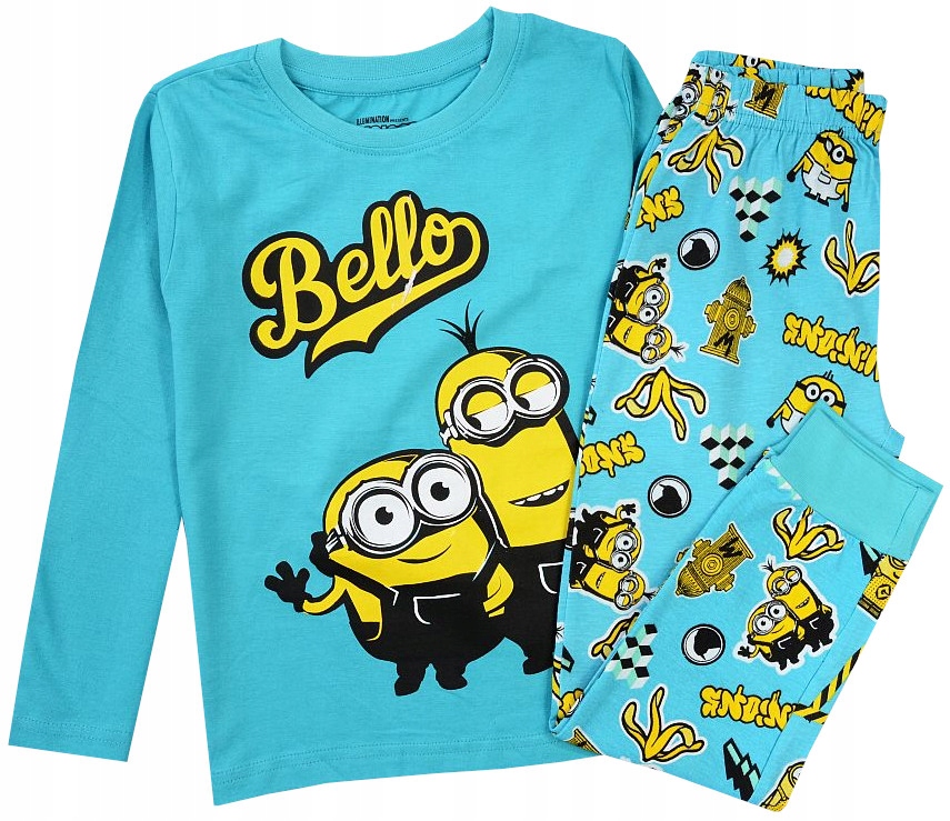 

Piżama chłopięca bawełna Minionki nieb 116 R313B