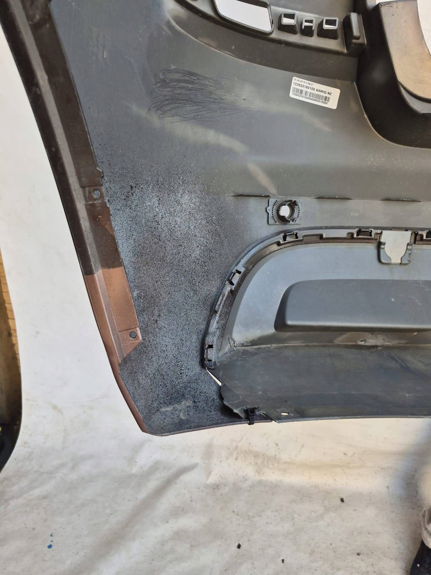 SKODA KAMIQ 19-23 bumper rear part rear PDC