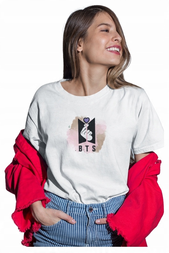 

Bts Koszulka Kpop Bangtan Boys Bts Army Biała 7 L