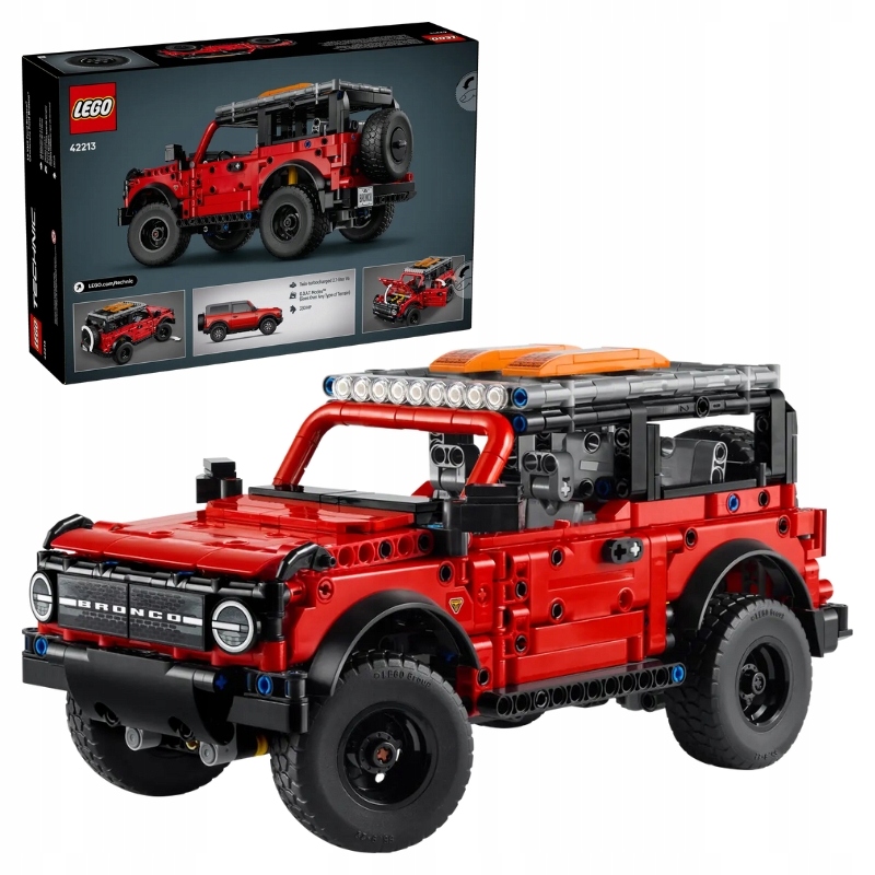 Lego Technic Suv Ford Bronco Sada Boků Stavebnice Auto 943 El.