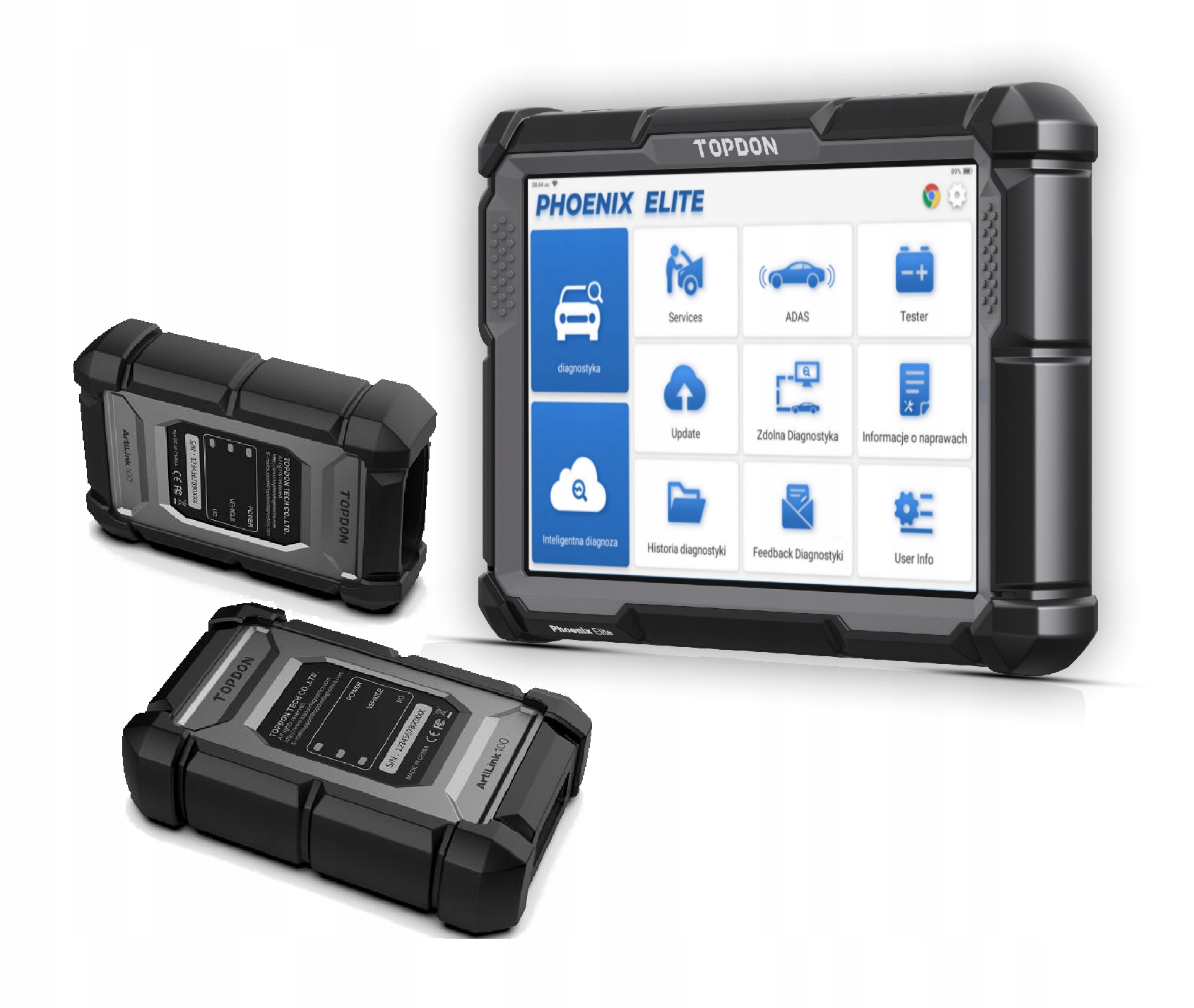 PHOENIX ELITE+BT MOBILE FLASH ONLINE PROGRAMMING Marka Topdon