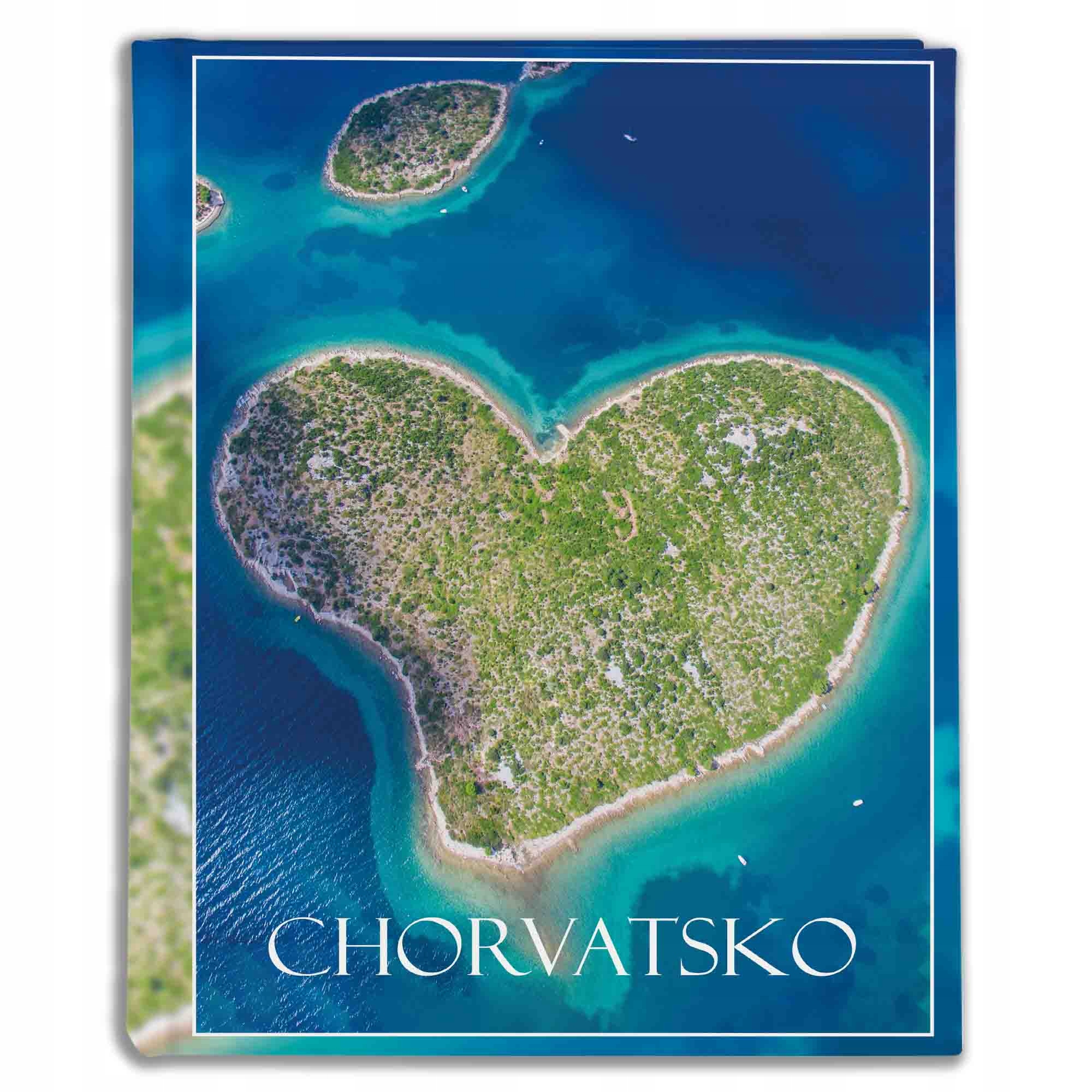 Tradiční album za 100 černých listů 19,5x26 Chorvatsko 584(cz)