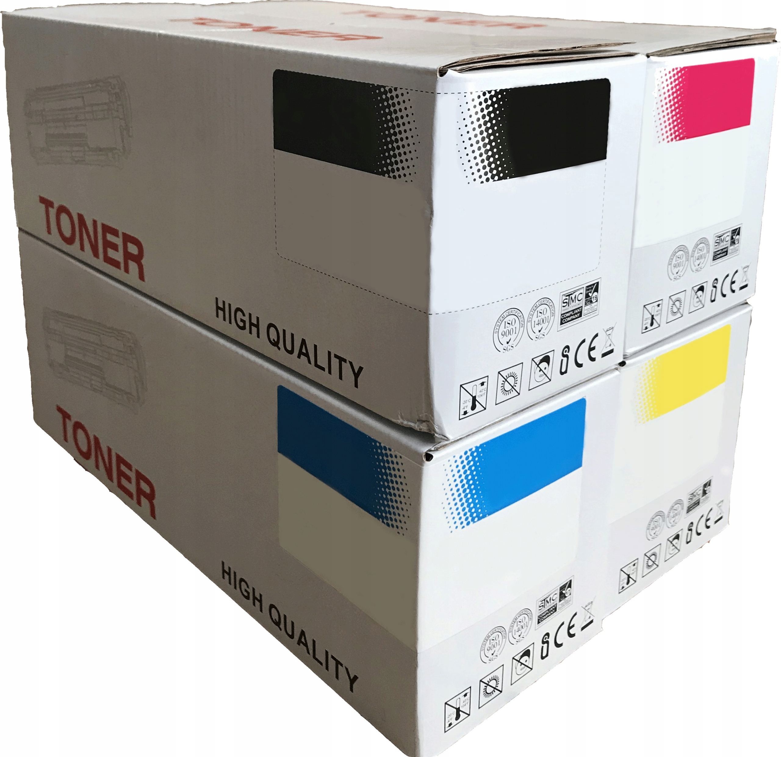 

4 X Toner Do Samsung CLP320 CLP325 CLX3180 CLX3185