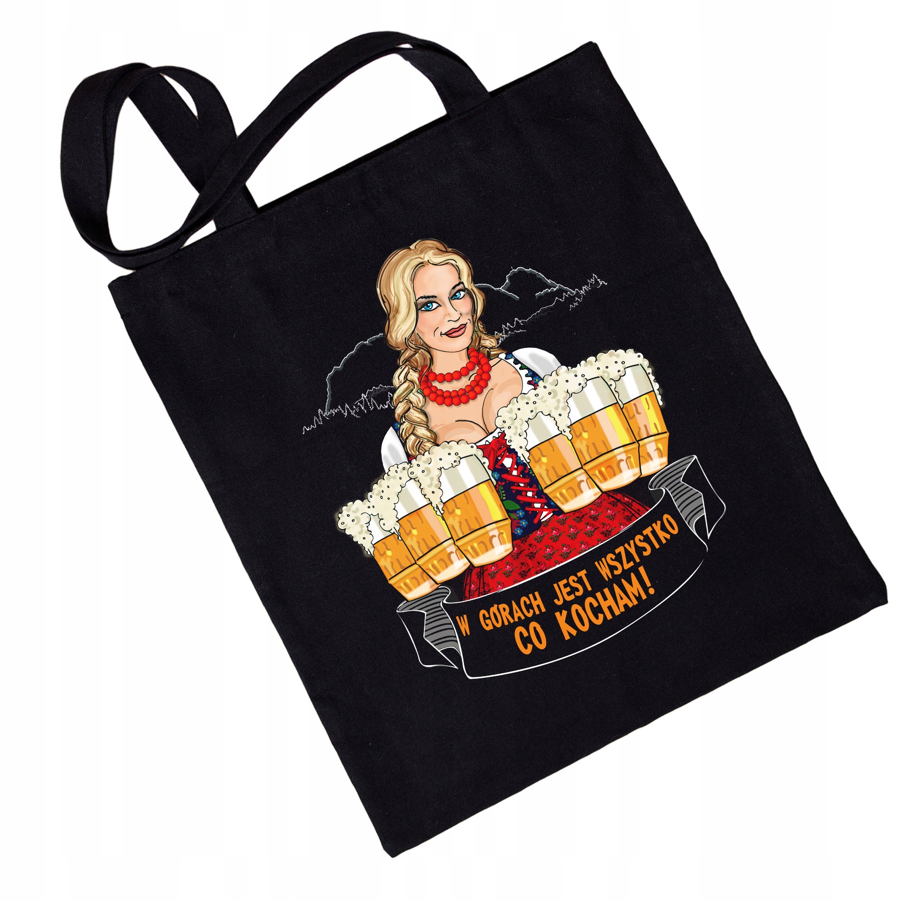 

Torba eko Zakopane Góralka, czarny