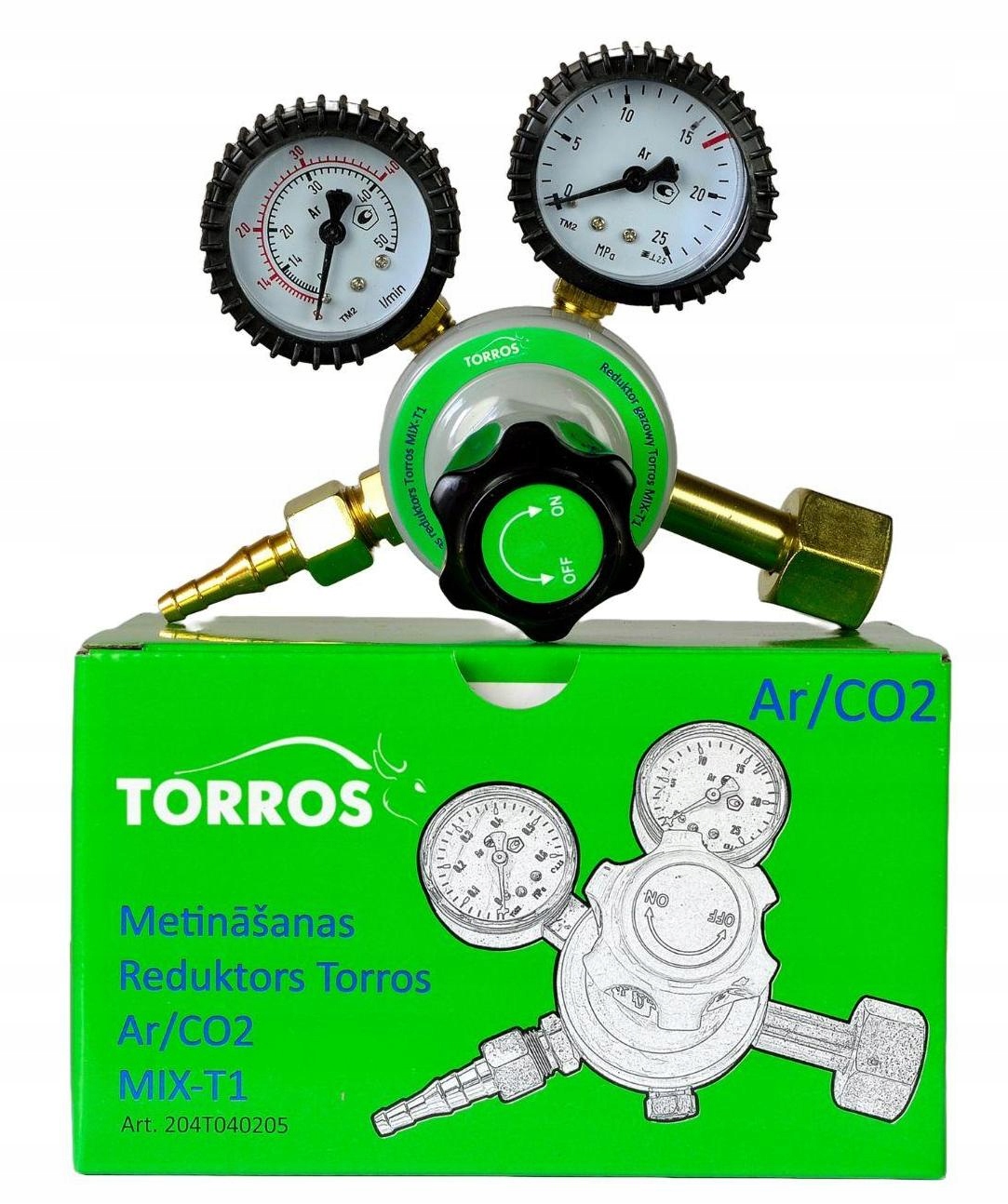 Редуктор Torros аргоновая смесь 200 бар