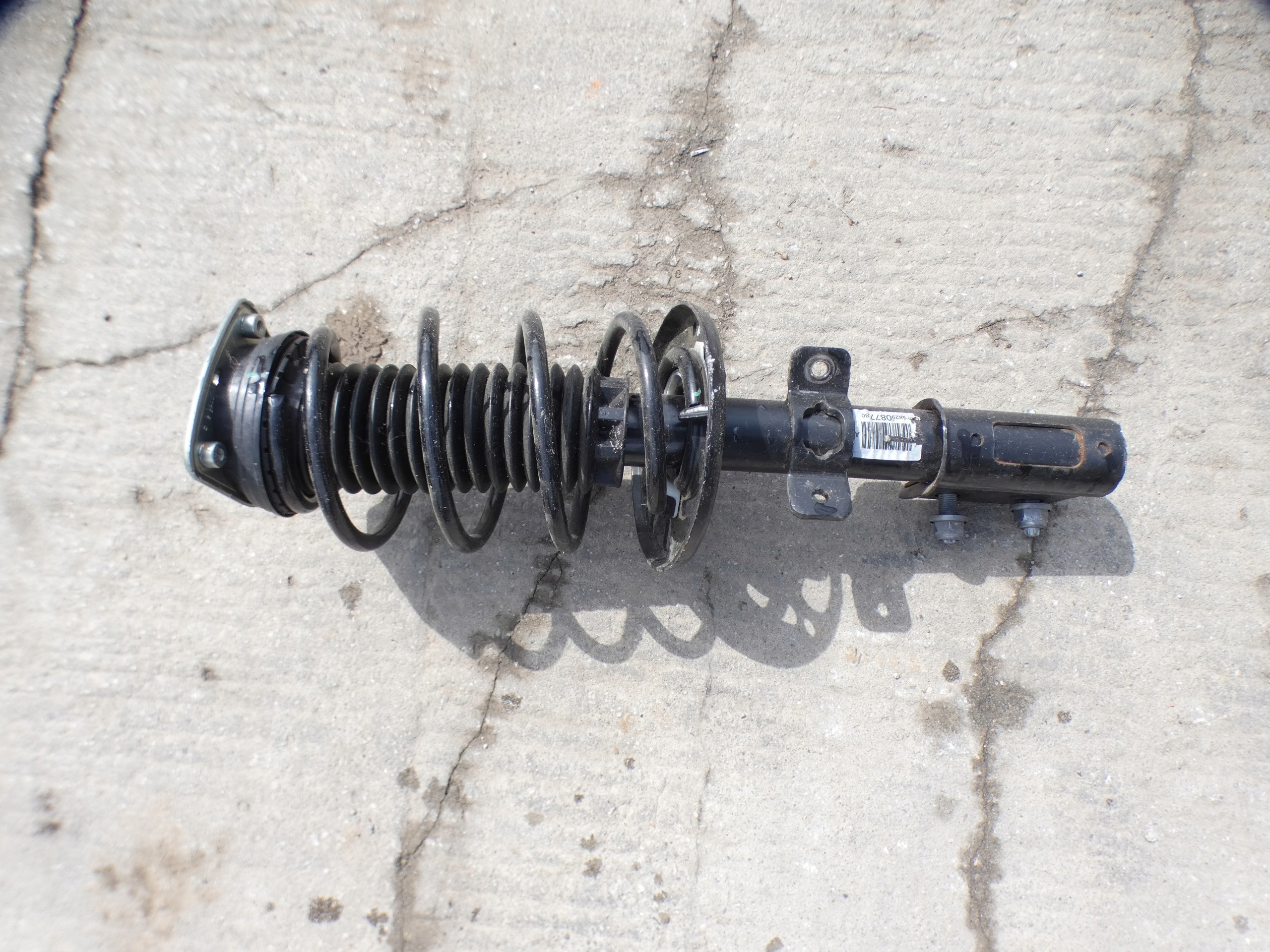 McPherson shock absorber spring left right front DS7 CROSSBACK 17- r.