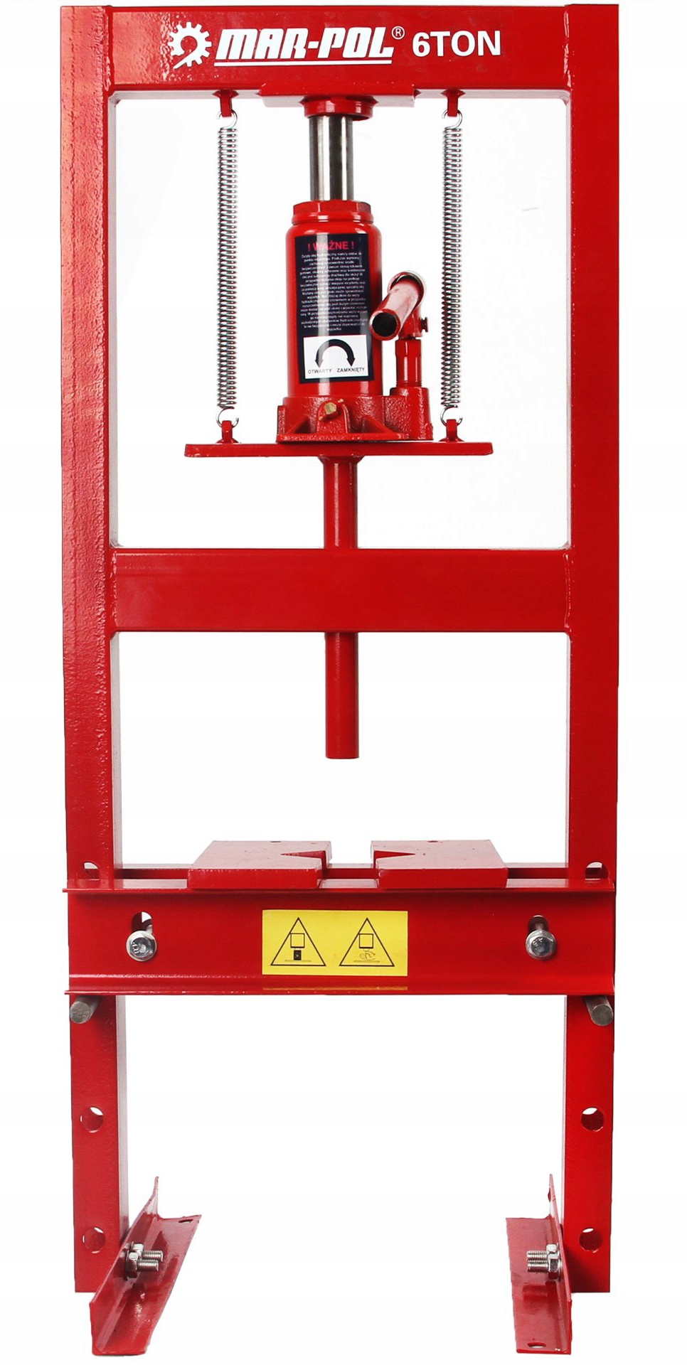 PRASA HYDRAULICZNA 6T TON WARSZTATOWA PODNOSNIK Maximum pressure force 6 t