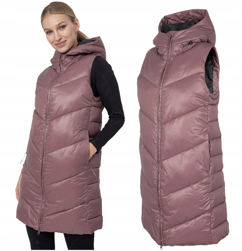 Dámská prošívaná Vesta vesta 4F Long KUDP006 > M