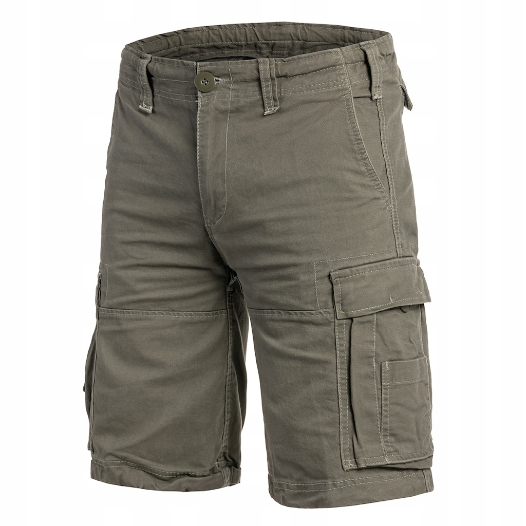 Kraťasy kapsáče pánské taktické šortky Brandit Vintage Classic Olive M
