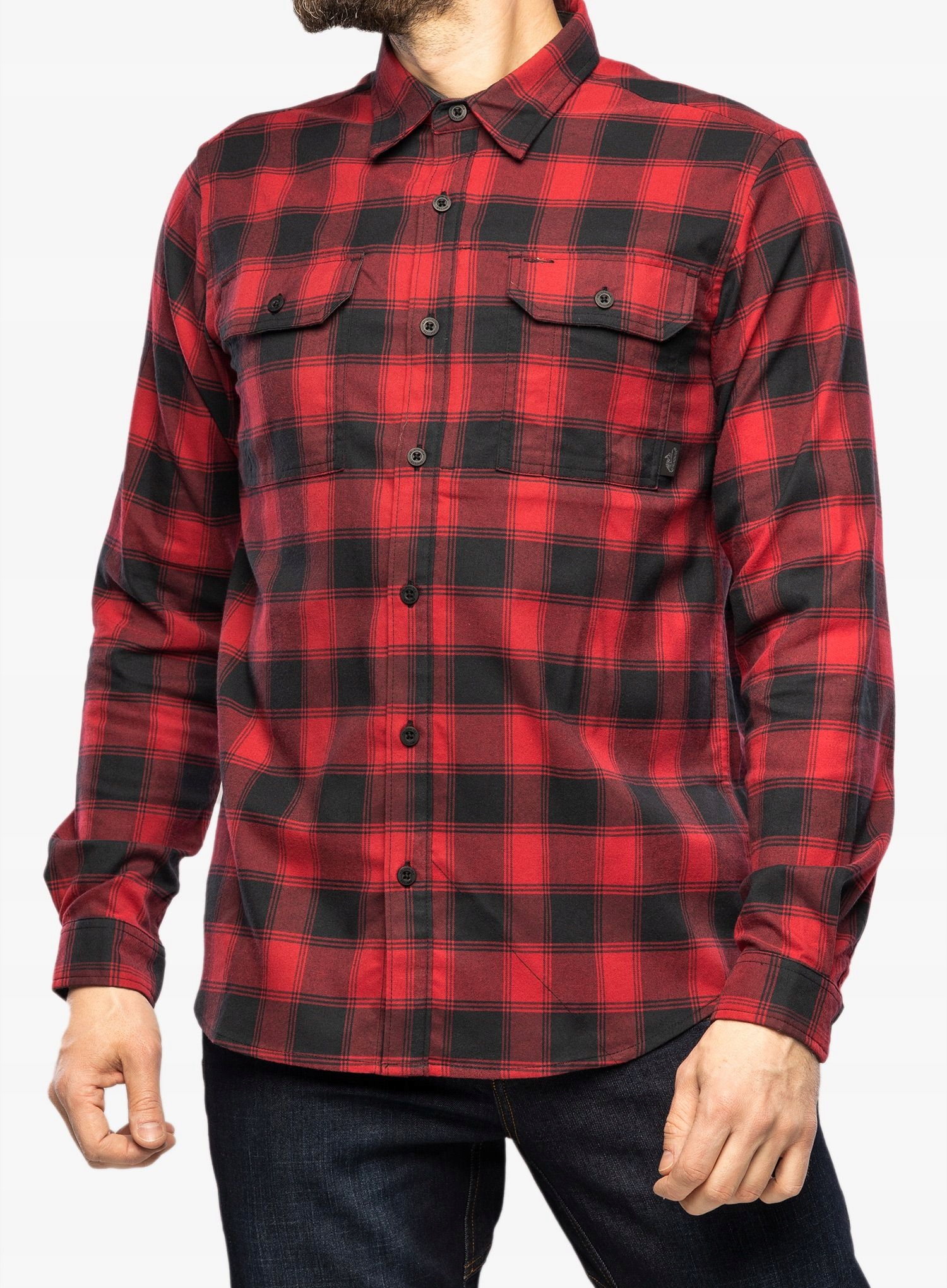 Košile Helikon-Tex Greyman Shirt coral crimson checkered XXL