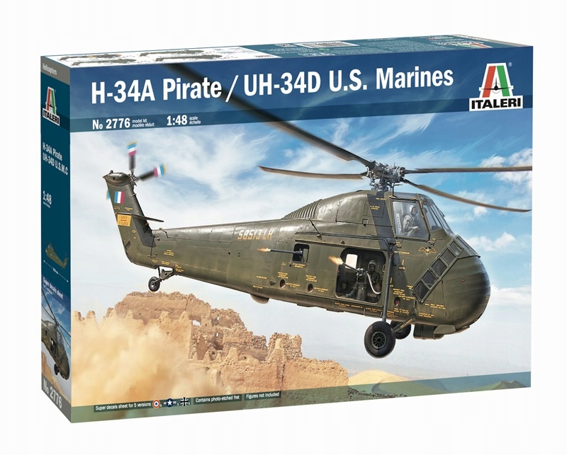 1:48 Vrtulník H-34A Pirate /UH-34D U.s. Marines