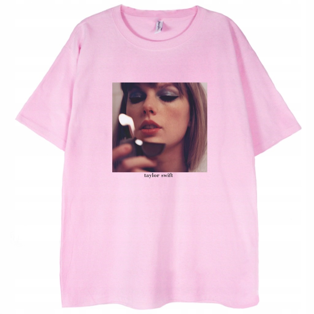 

T-shirt Taylor Swift Midnights różowa koszulka L