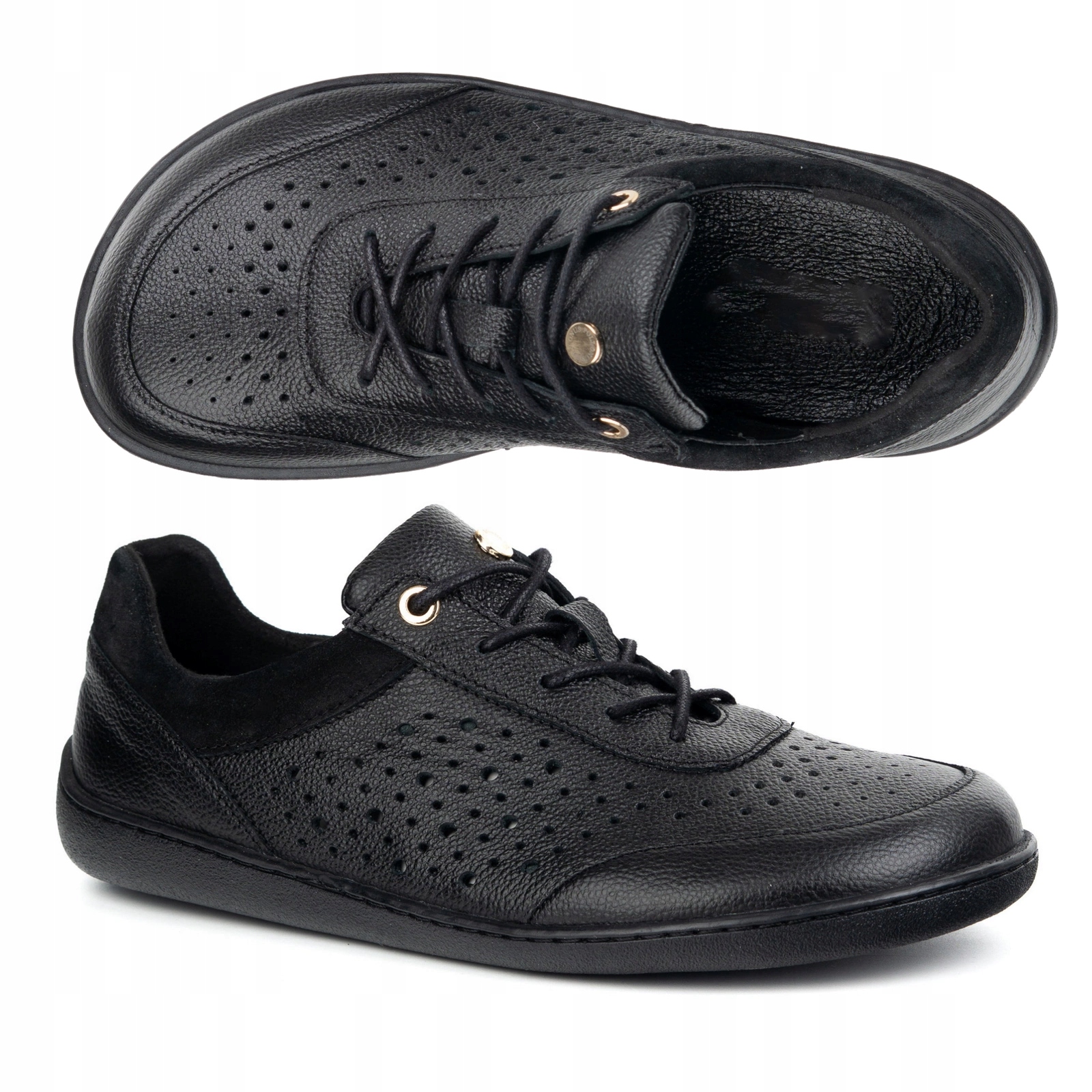 Barefoot Dámské minimalistické tenisky 1769POL černé 39