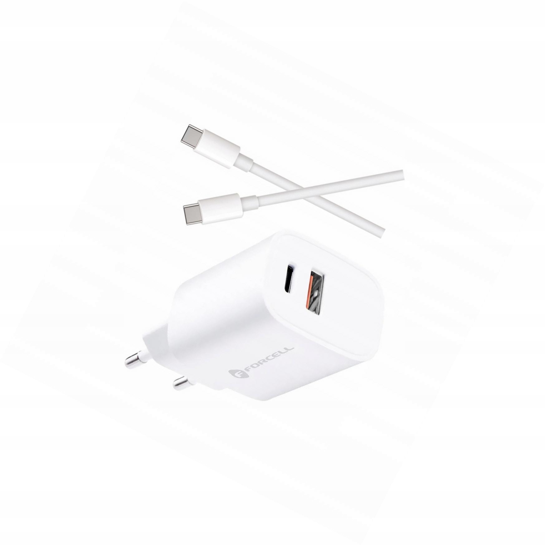 Szybka ładowarka 30W 2 wejścia z kablem Usb-c do Xiaomi Redmi Note 14 5G