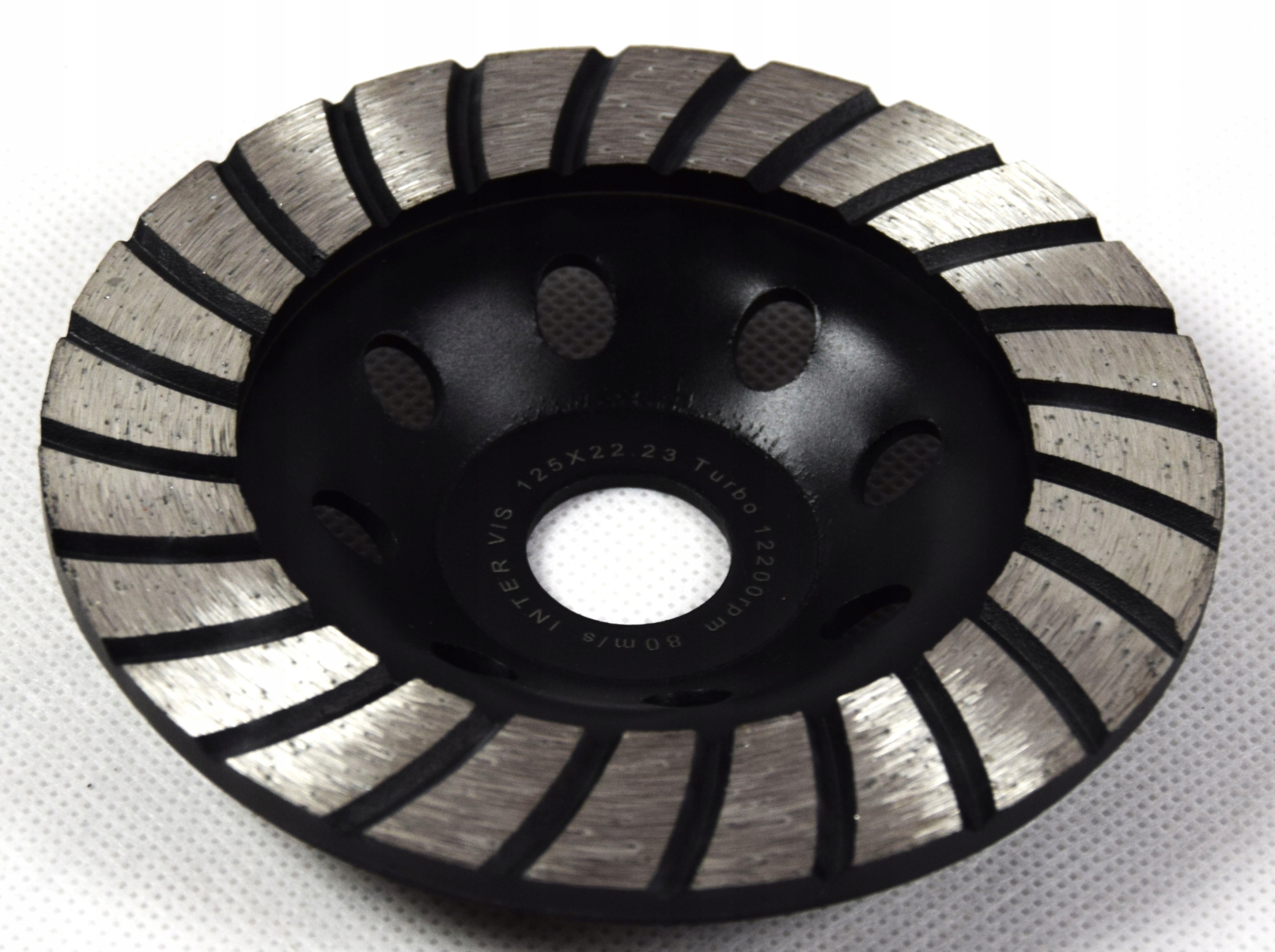 

Tarcza do szlifowania betonu 125x22,2mm turbo
