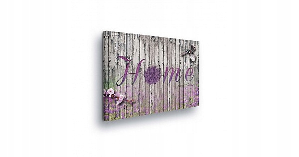 Obraz 80x60 Dům útulnost nostalgie květiny strom vintage Provence