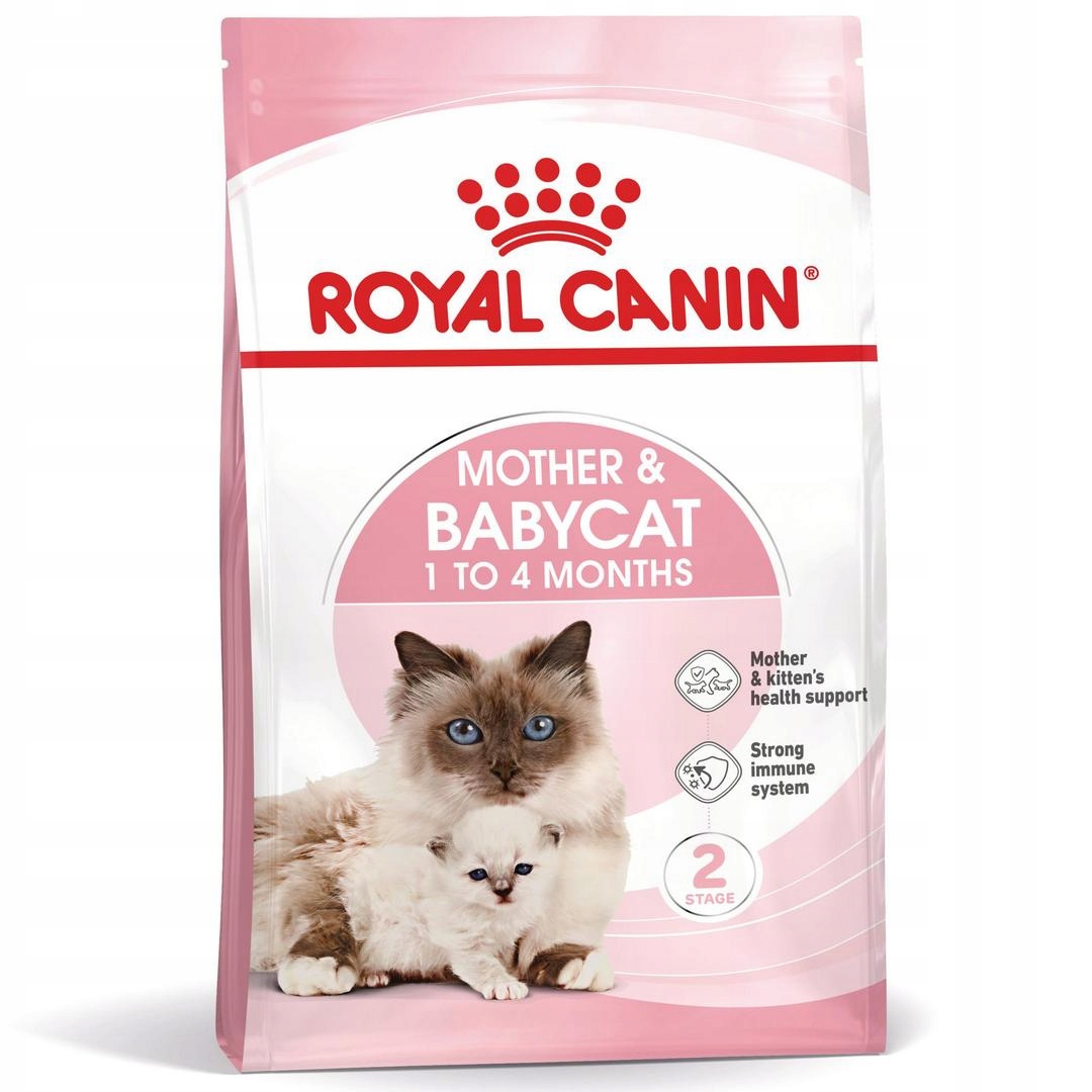 Levně Royal Canin Mother Babycat 2kg Krmivo Suché Těhotenství Laktace Koťata