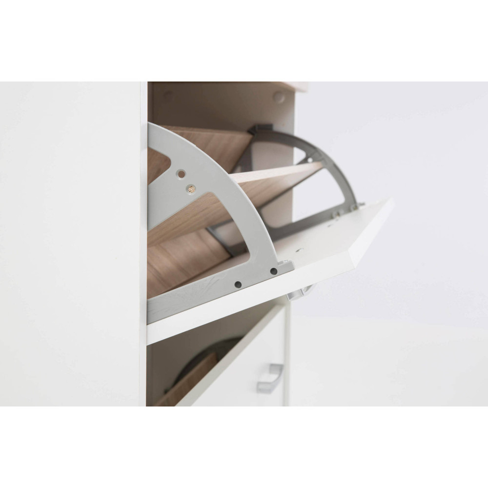 Szafka na buty TOP MIX, 2k, biała, GRATISY, szybko Marka Mebelbos