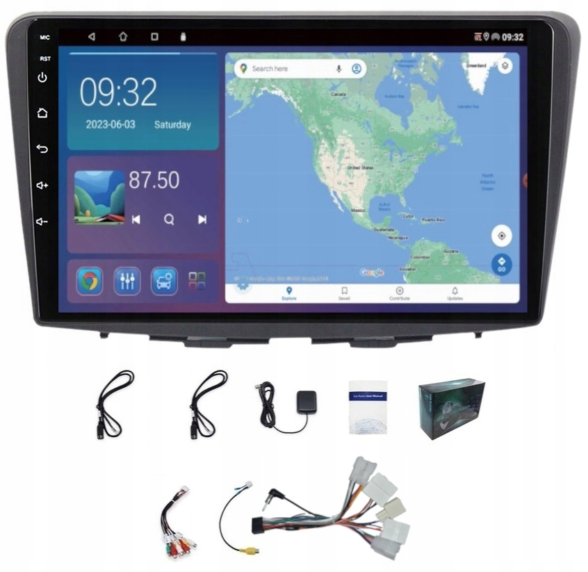 Gps Navigace Suzuki Baleno 2015-2018 Wifi Carplay Usb 4GB 64GB