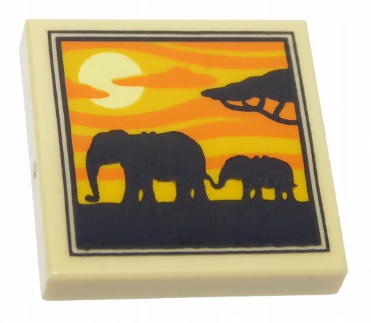 

Lego Płytka Płaska 2x2 Obraz/Safari (3068/6331411)