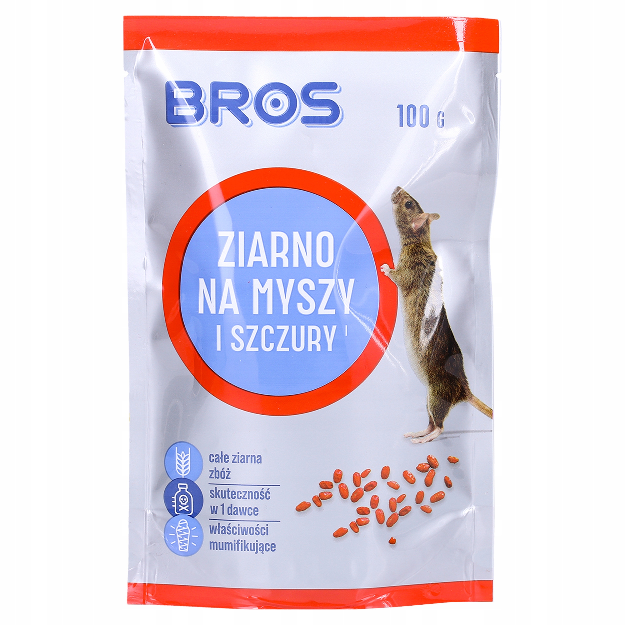 

Bros Ziarno Trutka Na Myszy I Szczury 100g 50%