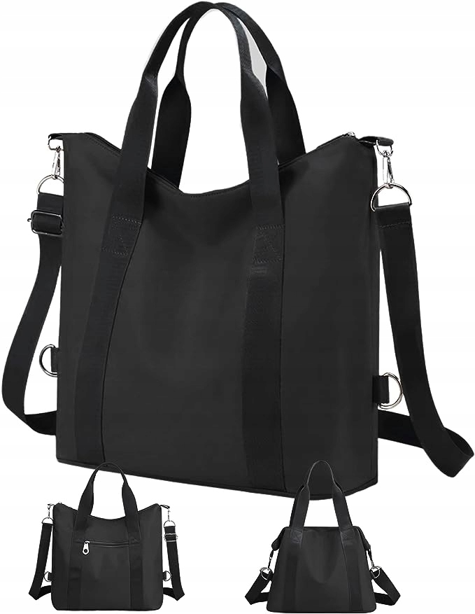 TOREBKA DAMSKA DUŻA TORBA POJEMNA SHOPPERKA NA RAMIĘ WODOODPORNA Marka inna