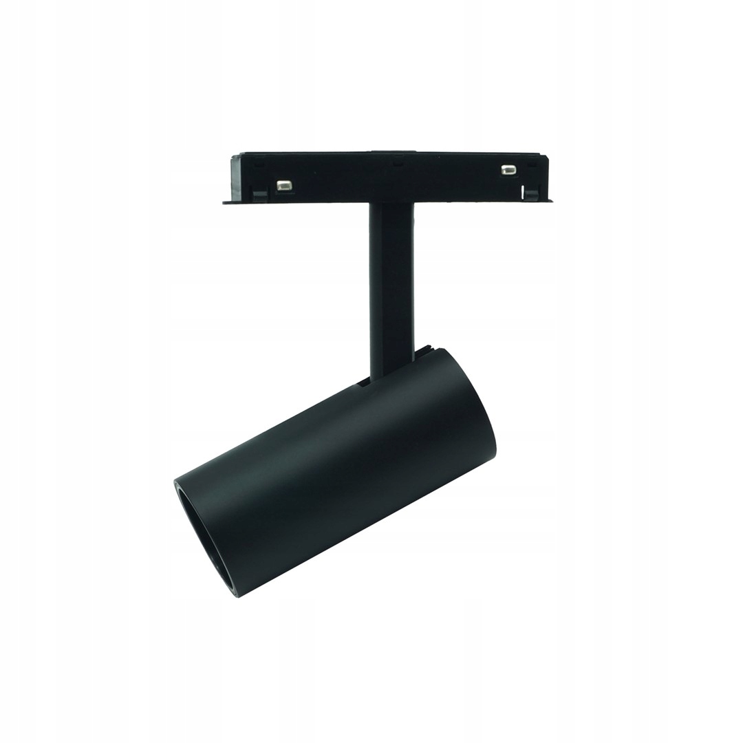 Černý kolejnicový reflektor 10W 4000K Magnetic 48V do kuchyně nad pracovní desku