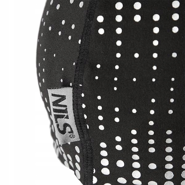 Odblaskowa Zimowa CZAPKA uniwersalna UNISEX Nils Wzór dominujący inny wzór