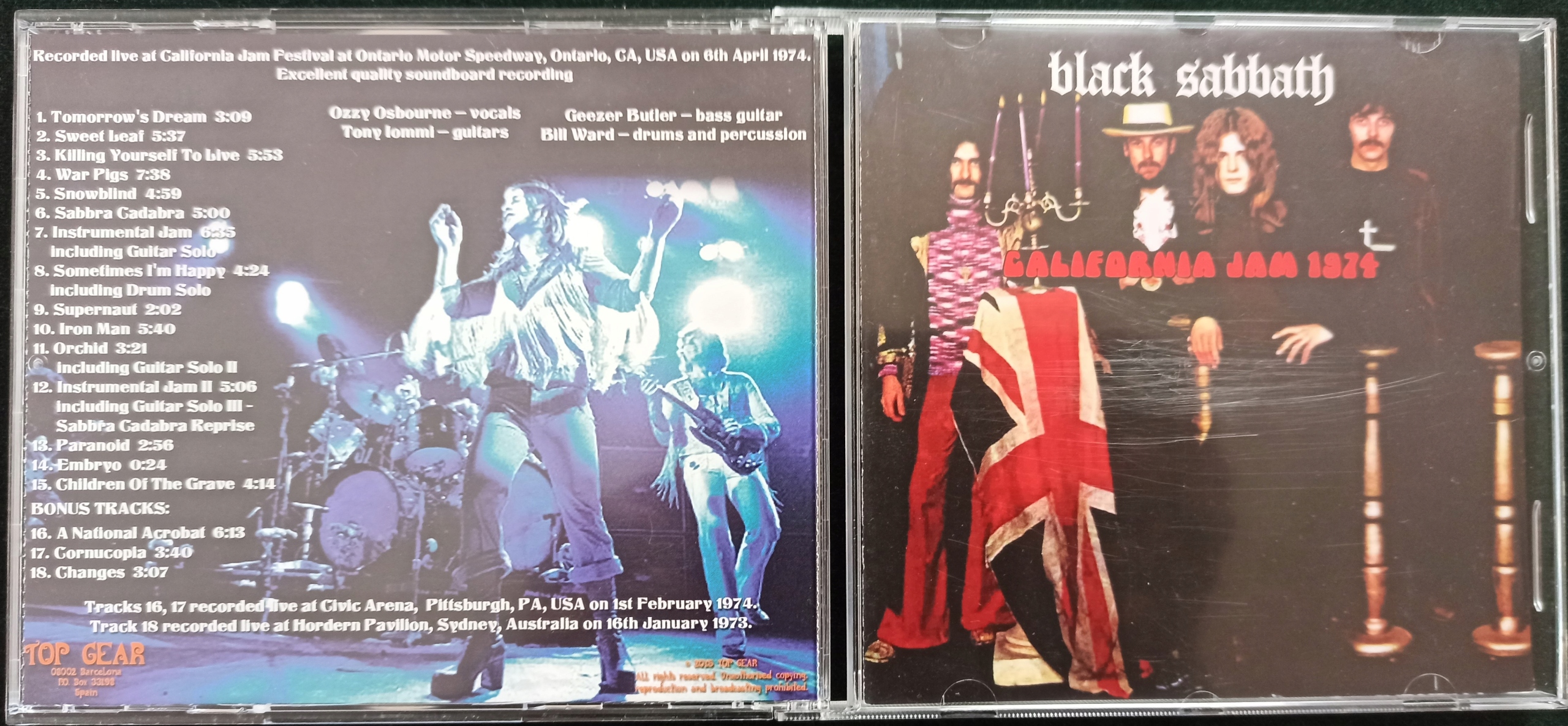 BLACK SABBATH California Jam 1974 13944783733 Sklepy, Opinie, Ceny w