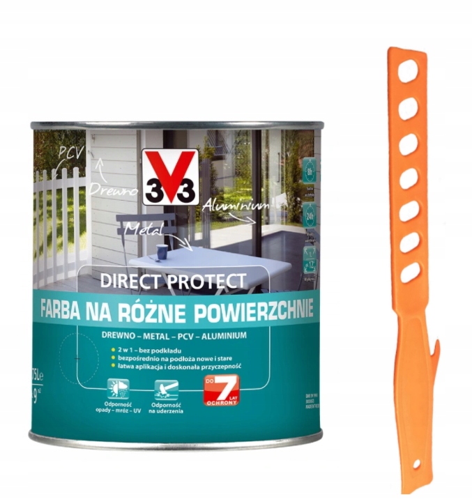 

V33 Direct Protect Farba Różne Powierzchnie 0,75L