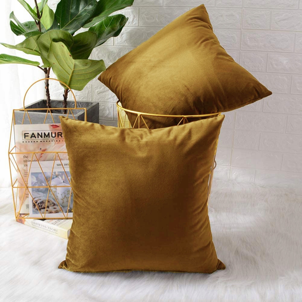 POSZEWKA 40x40 NA PODUSZKE JASIEK WELUROWA VELVET POSZEWKI RÓŻNE KOLORY Marka AdMarShop