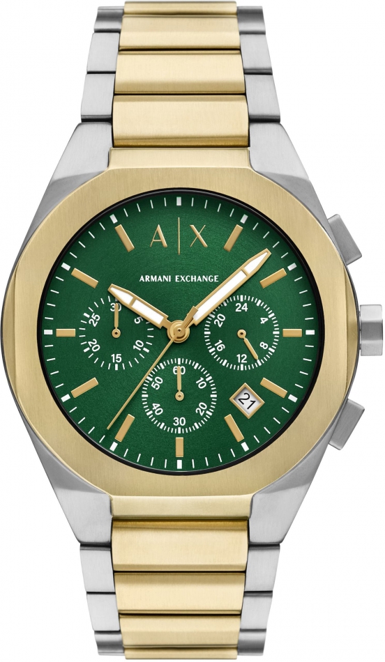 Hodinky pánské Armani Exchange AX4184 zelené fashion