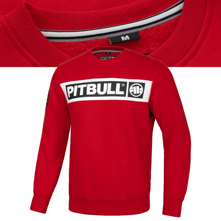 Męska Bluza Pitbull West Coast Bez Kaptura Sherwood Różne