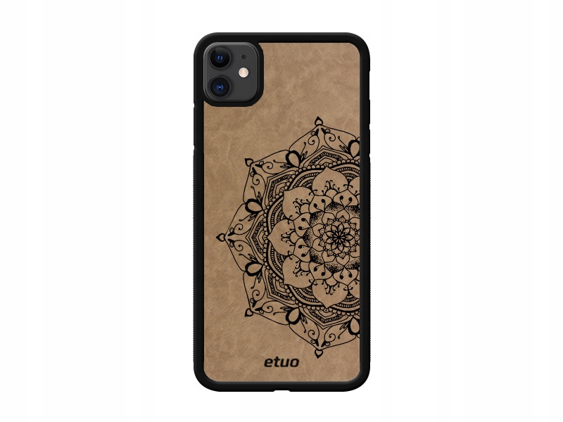 

Etui do Apple iPhone 11 - Leather Case - szary
