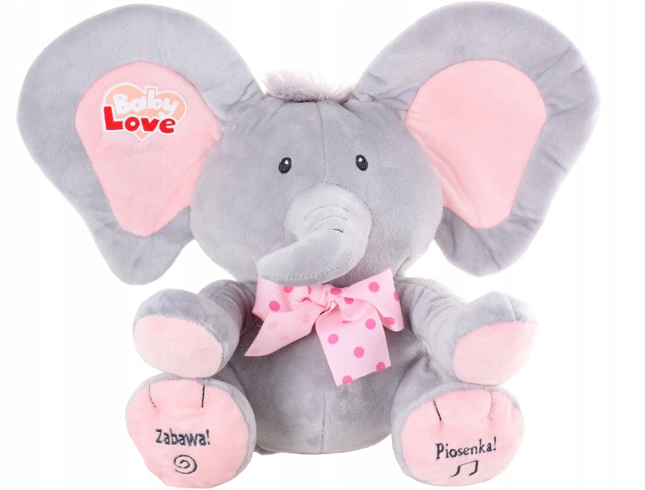 INTERAKTYWNY Słonik A KUKU Makotka ŚPIEWA MÓWI PO POLSKU RUSZA USZAMI 18m+ Marka Madej