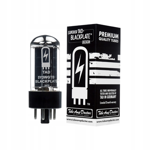 Elektronická lampa 5Y3WGTB Blackplate Tad Selected duodioda usmerňovacia