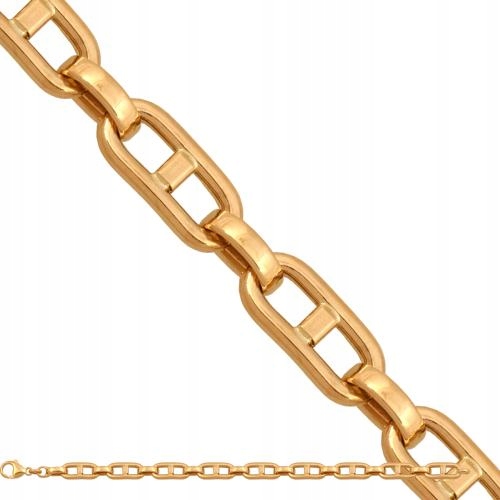 Zlatý Náramek Pro Ženu 585 ve stylu mariňákového řetězu jako dárek